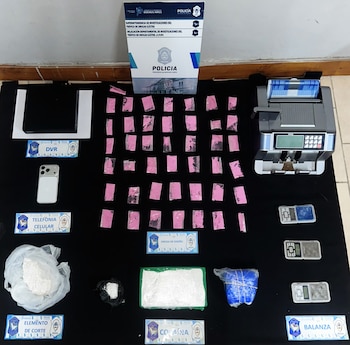 Tusi y cocaína secuestrados en Junín