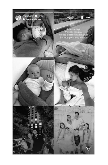 Cami Homs emocionó a sus