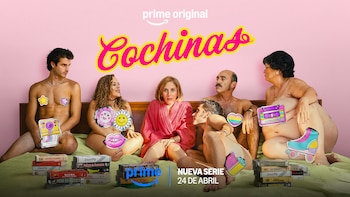 Imagen promocional de 'Cochinas'. (Prime Video)