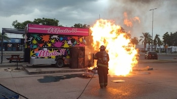 Rosario: dos hombres prendieron fuego