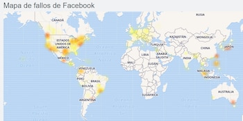 El mapa de las fallas