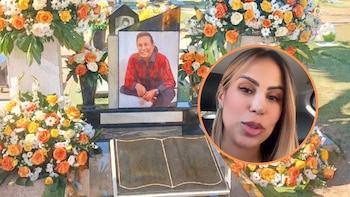 Lily Díaz pidió respeto y cuidado por la tumba de Diomedes Díaz en Valledupar durante el Festival Vallenato: “Muchas personas se sientan y se suben”