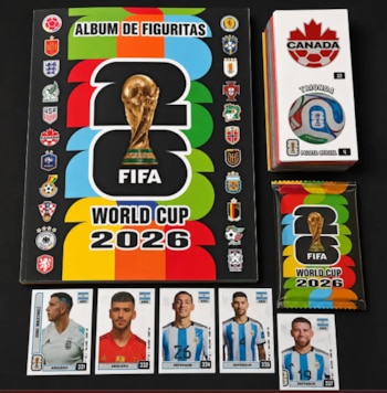El pirata "Barba Negra": álbum trucho del Mundial 2026