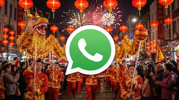 WhatsApp con el modo Año