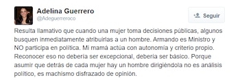 Mensaje publicado por Adelina Guerrero