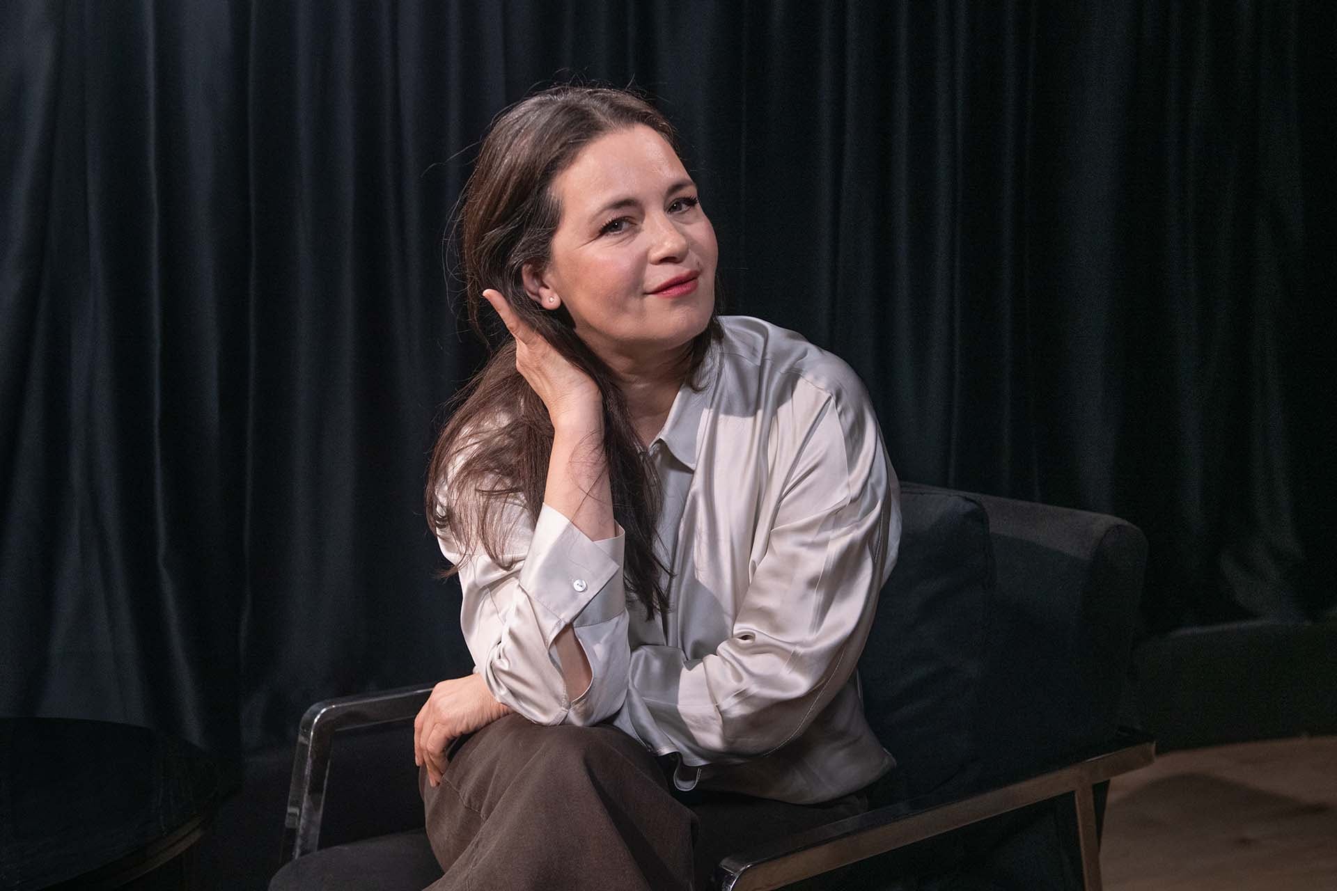 Paula Colombini fue entrevistada por Luis Novaresio para La vida después (Jaime Olivos)