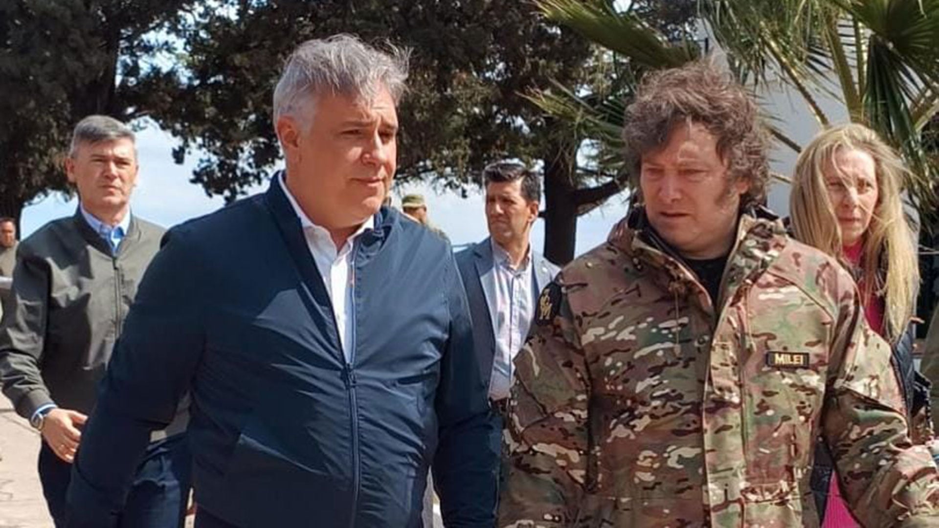 Llaryora hace equilibrio en la relación con Javier Milei