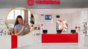 Una dependienta de una tienda