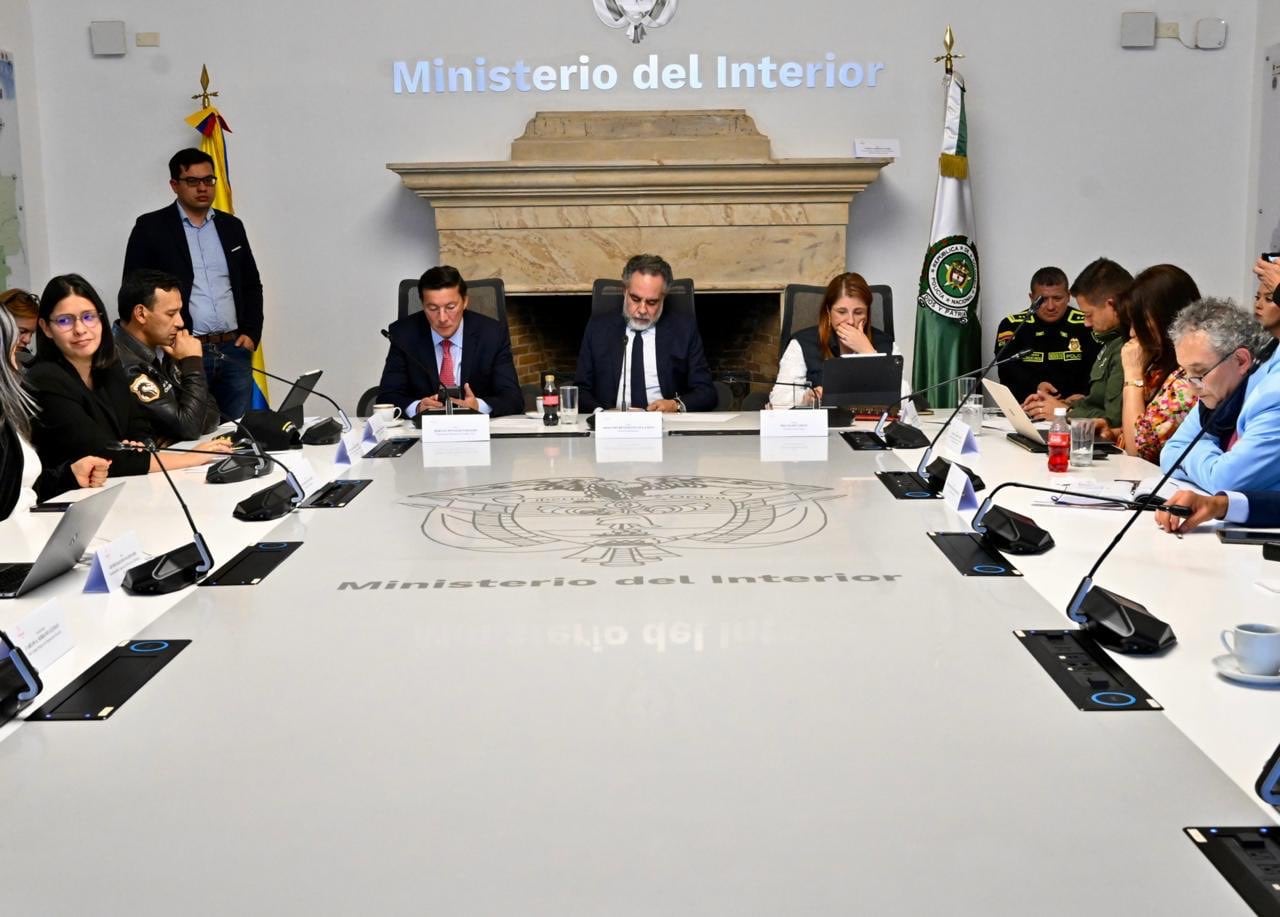 El Ministerio de Defensa y otras autoridades del orden nacional instalaron un PMU para las elecciones del 8 de marzo - crédito @mindefensa/X