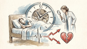 La irregularidad al acostarse desincroniza el reloj biológico y duplica el riesgo cardiovascular, según la ciencia