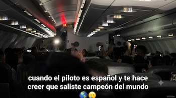 "Cuando el piloto es español y te hace creer que saliste campeón del mundo", decía el video que compartió un usuario en sus redes (Video: X @offensiveprank)