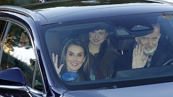 Felipe VI y Letizia, junto