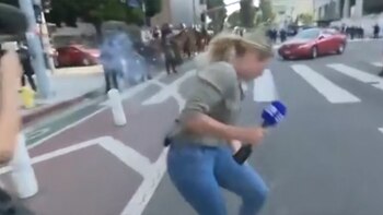 Lauren Tomasi fue herida por