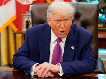 El presidente Donald Trump se