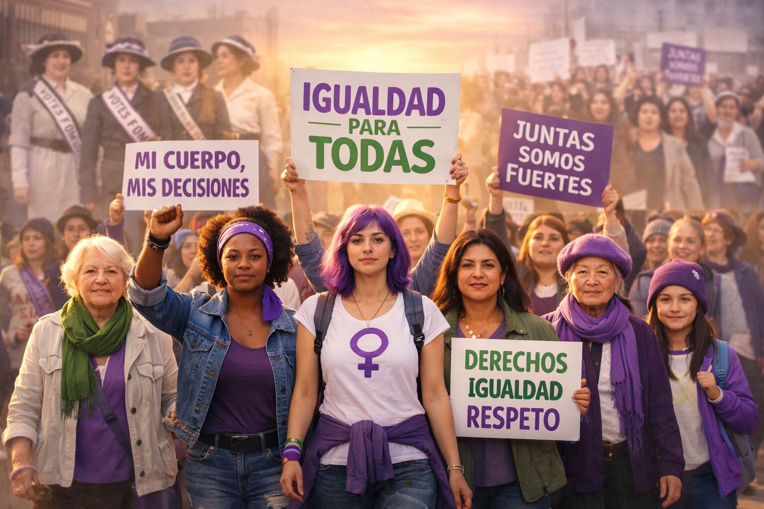 Mensajes personalizados con IA: cómo felicitar el Día de la Mujer de forma significativa en WhatsApp - (Imagen Ilustrativa Infobae)