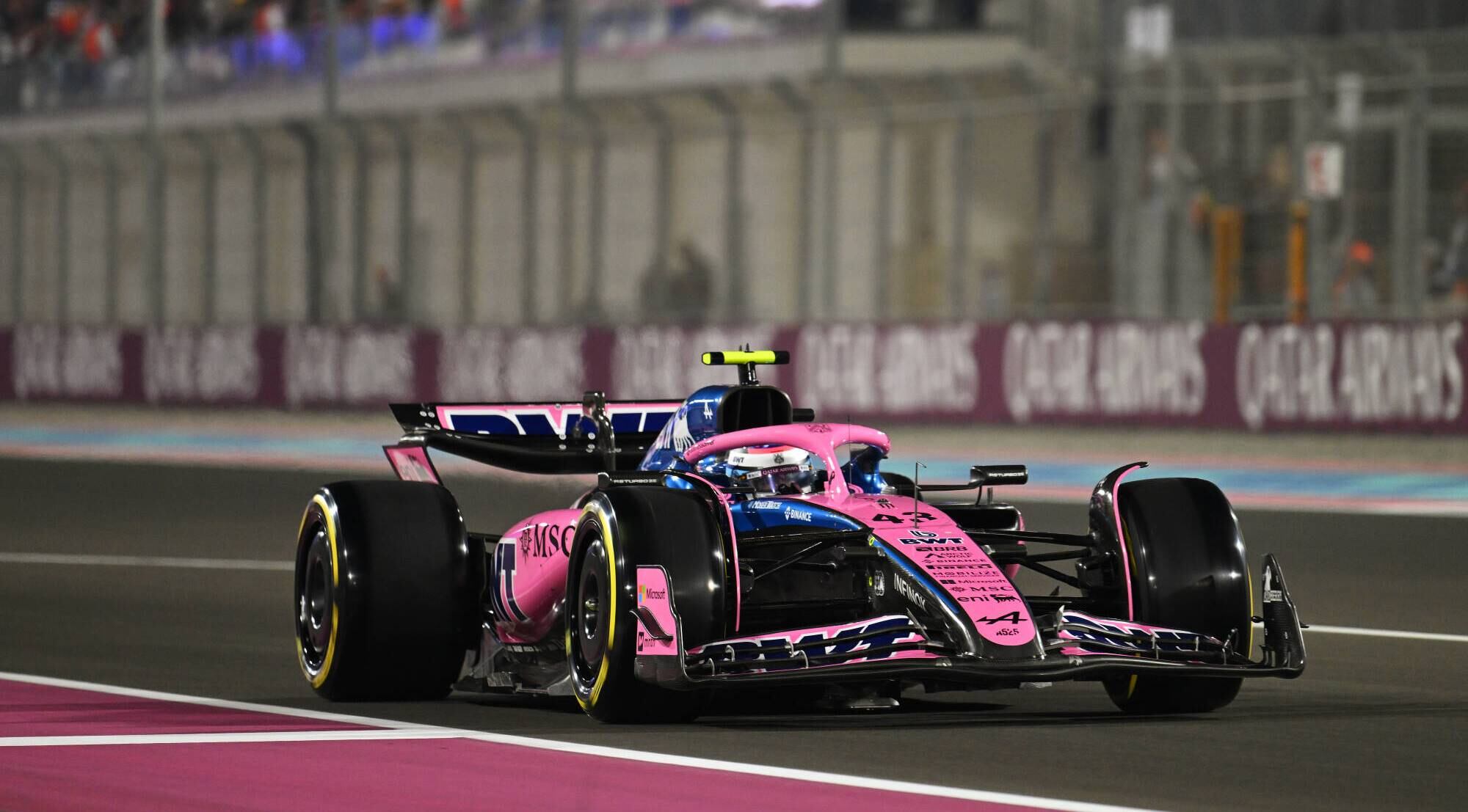 Se corre el Gran Premio de Qatar de la F1: Piastri lidera y Colapinto marcha 17°