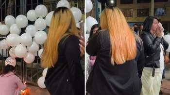 Familiares y amigos exigen a las autoridades esclarecer el caso de Yulixa Toloza e identificar a todos los posibles implicados - crédito Captura video