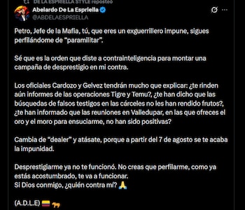 El precandidato presidencial insiste en