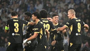(Crónica) Haaland decide para el City en Oporto y el Villa gana en Brujas