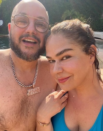 Pepe Garza y Elisa Beristain