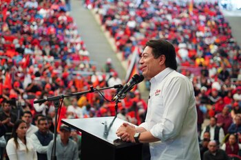 El presidente de Morena mandó