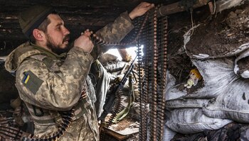 Un soldado de la 110ª
