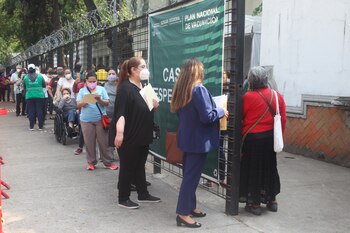 Las autoridades estatales recomendaron llegar