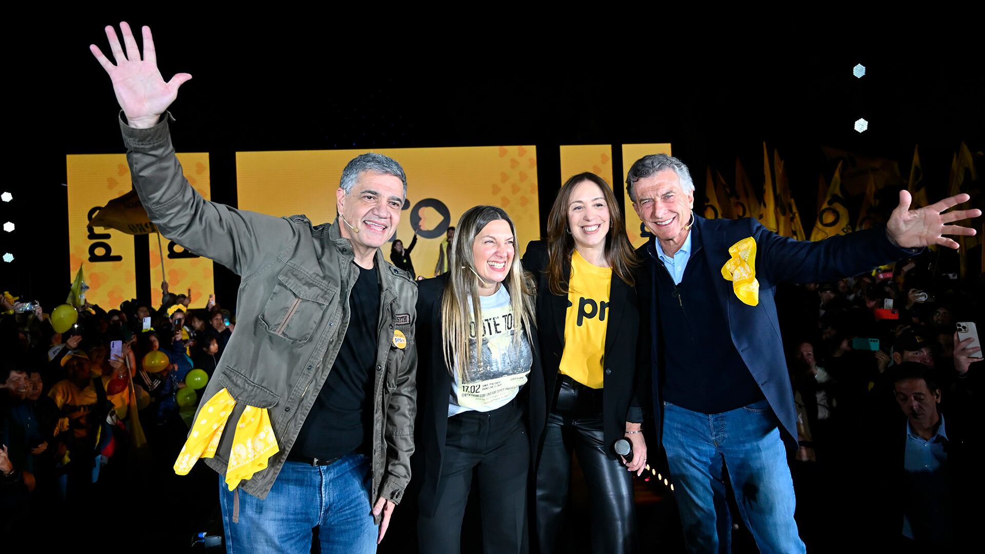 La candidata defendió la gestión del PRO citando presupuestos equilibrados y avances en infraestructura