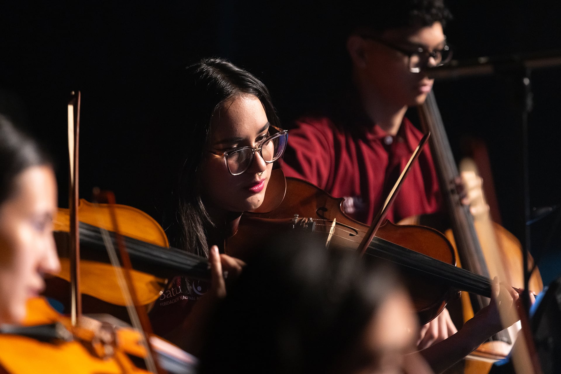 Integrantes de la Orquesta Batuta