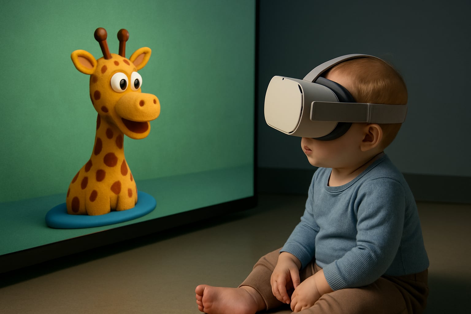 La tecnología XR en la educación infantil permitió que bebés de 18 a 24 meses asociaran nuevas palabras con objetos de forma exitosa y mantuvieran la atención frente a estímulos virtuales (Imagen Ilustrativa Infobae)