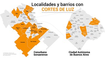 Mapas cortes de luz (Infografía