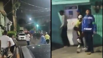 Agresión a policías de la