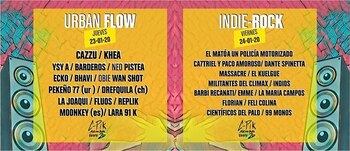 El variado line-up musical que