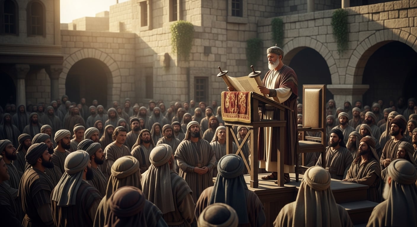 La canonización final del Antiguo Testamento fusionó relatos históricos, proféticos y poéticos bajo la influencia de líderes y contextos políticos (Imagen Ilustrativa Infobae)