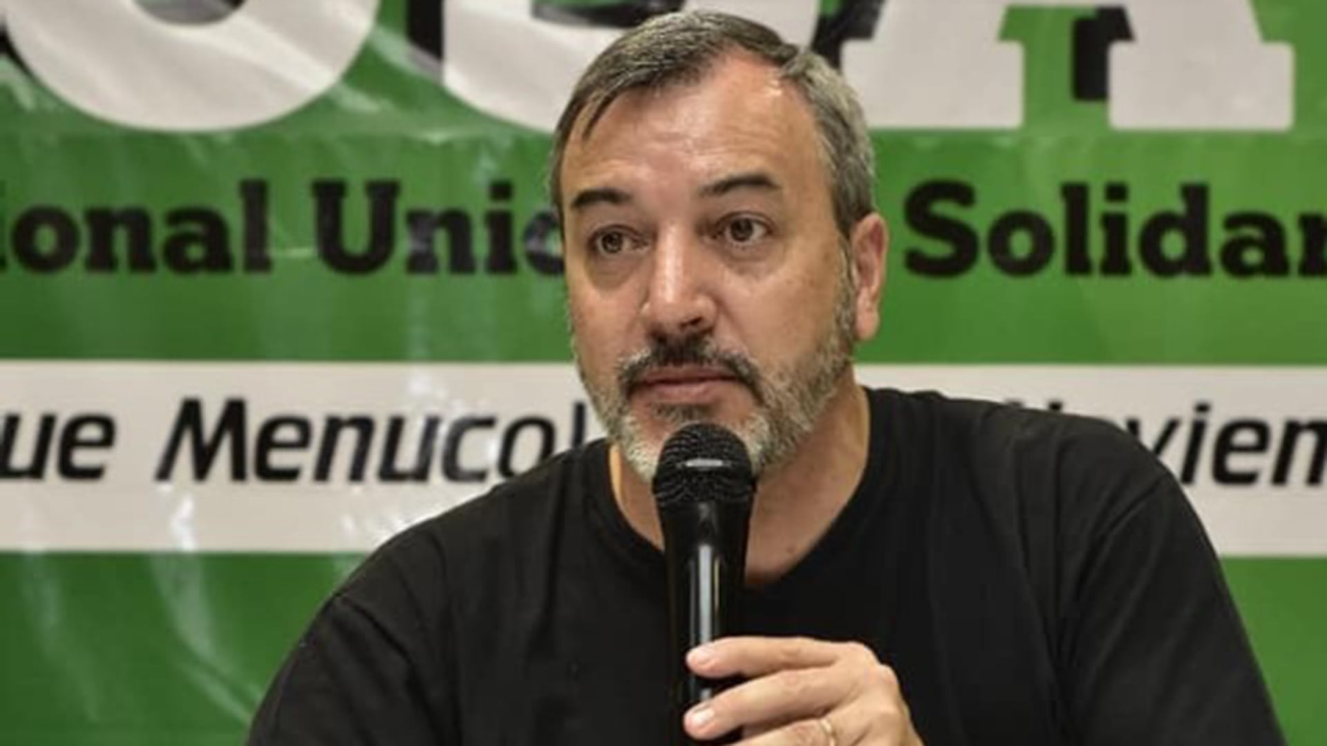 Rodolfo Aguiar, de ATE, reclamó por el pago atrasado de adicionales salariales y la reapertura de paritarias.