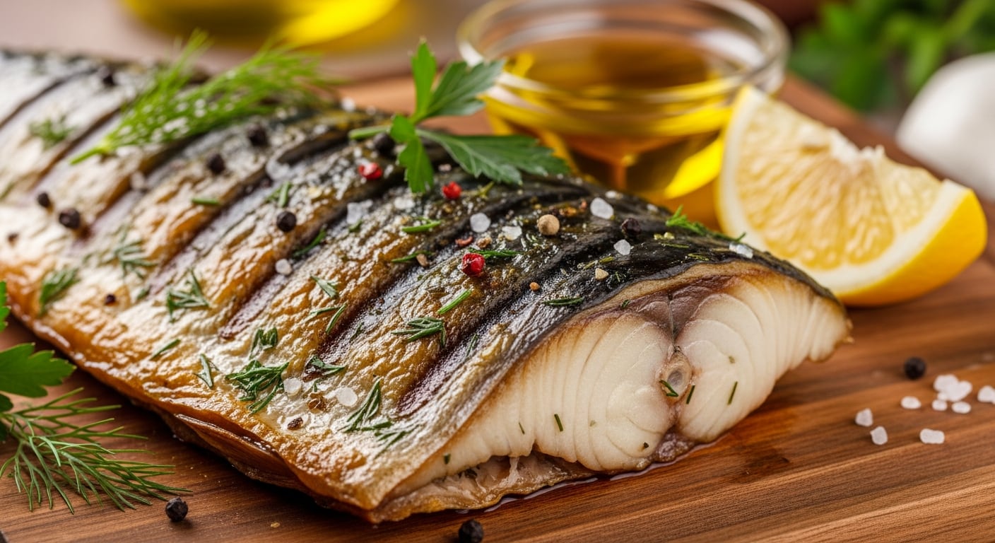 El pescado azul aporta ácidos grasos omega-3 que se asocian con beneficios en la enfermedad por hígado graso no alcohólico (Imagen Ilustrativa Infobae)