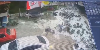 Las cámaras de seguridad captaron