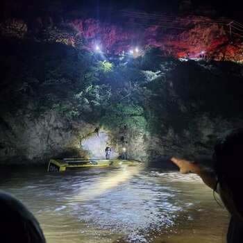 Los trabajos de rescate se