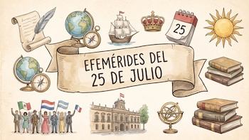 Efemérides del 25 de julio: qué se conmemora en Perú y los hechos que marcaron al mundo