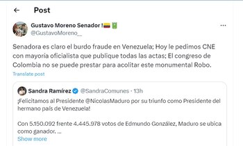 Gustavo Moreno arremete contra la