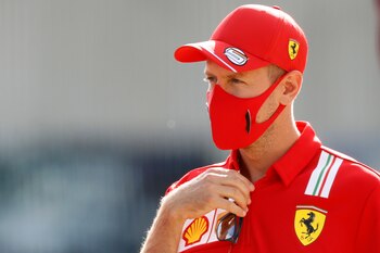 Sebastian Vettel atraviesa uno de sus peores momentos en la Fórmula 1 (REUTERS)