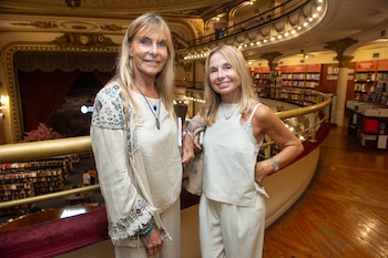 Virginia Elizalde y Graciela Papini
