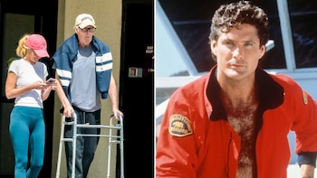 ¿Qué pasa con la salud de David Hasselhoff? El actor de ‘Baywatch’ reaparece con andador a los 73 años