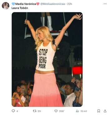 A la presentadora Laura Tobón