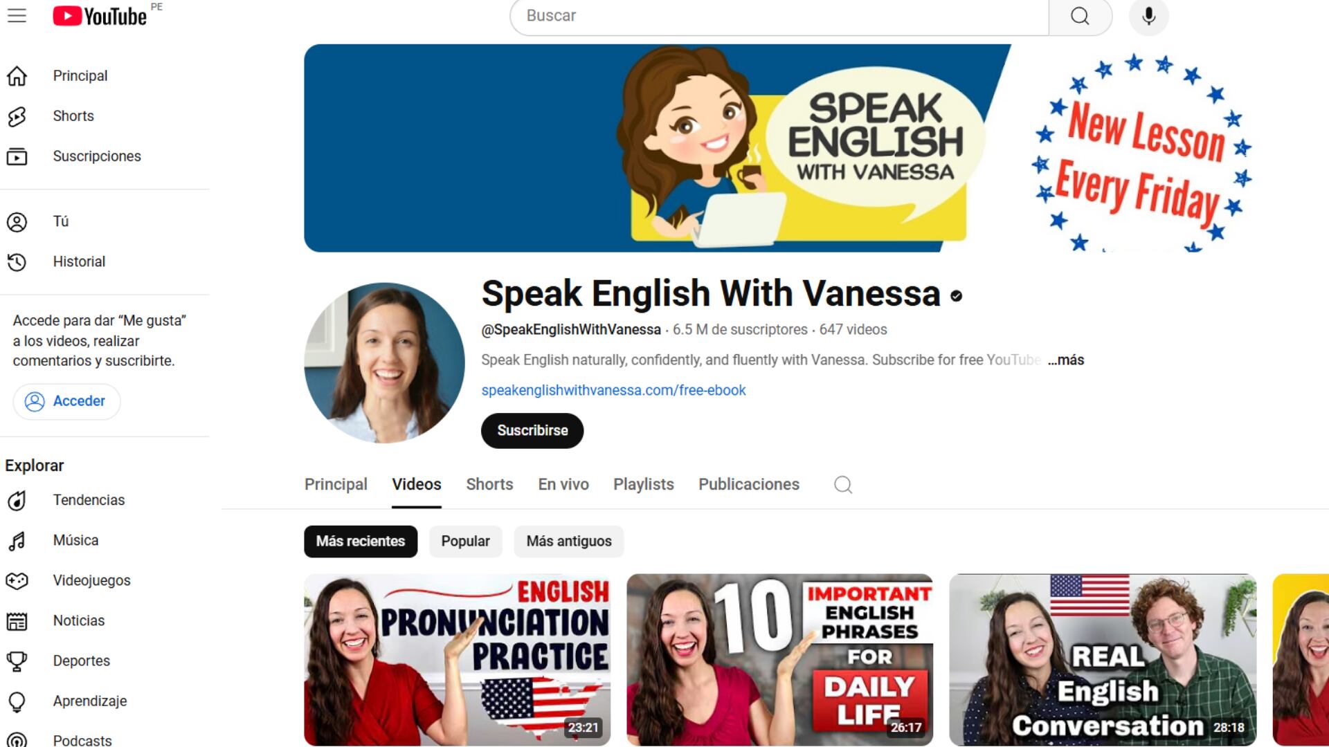 (Speak English With Vanessa)