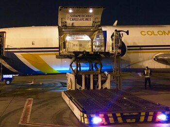 Un nuevo cargamento de vacunas