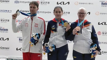 Oro para Isabel López y bronce para Juan Antonio Saavedra en el Campeonato del Mundo de tiro paralímpico