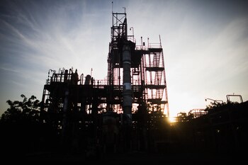 La estructura desierta de la