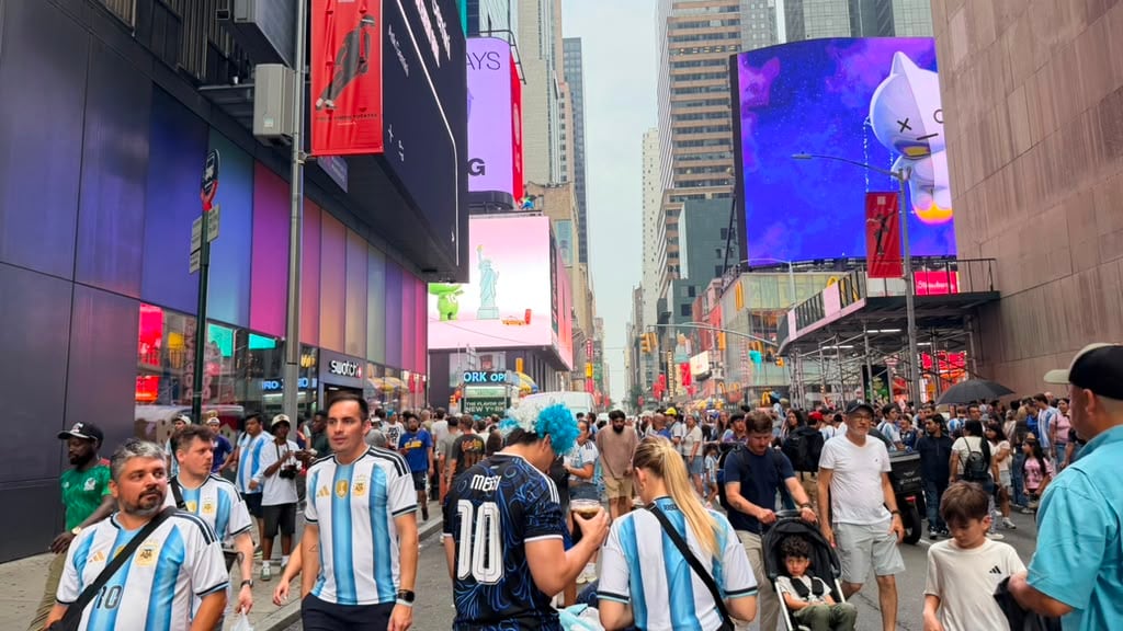 Argentina superó a Inglaterra para avanzar a la final (Crédito: Infobae)