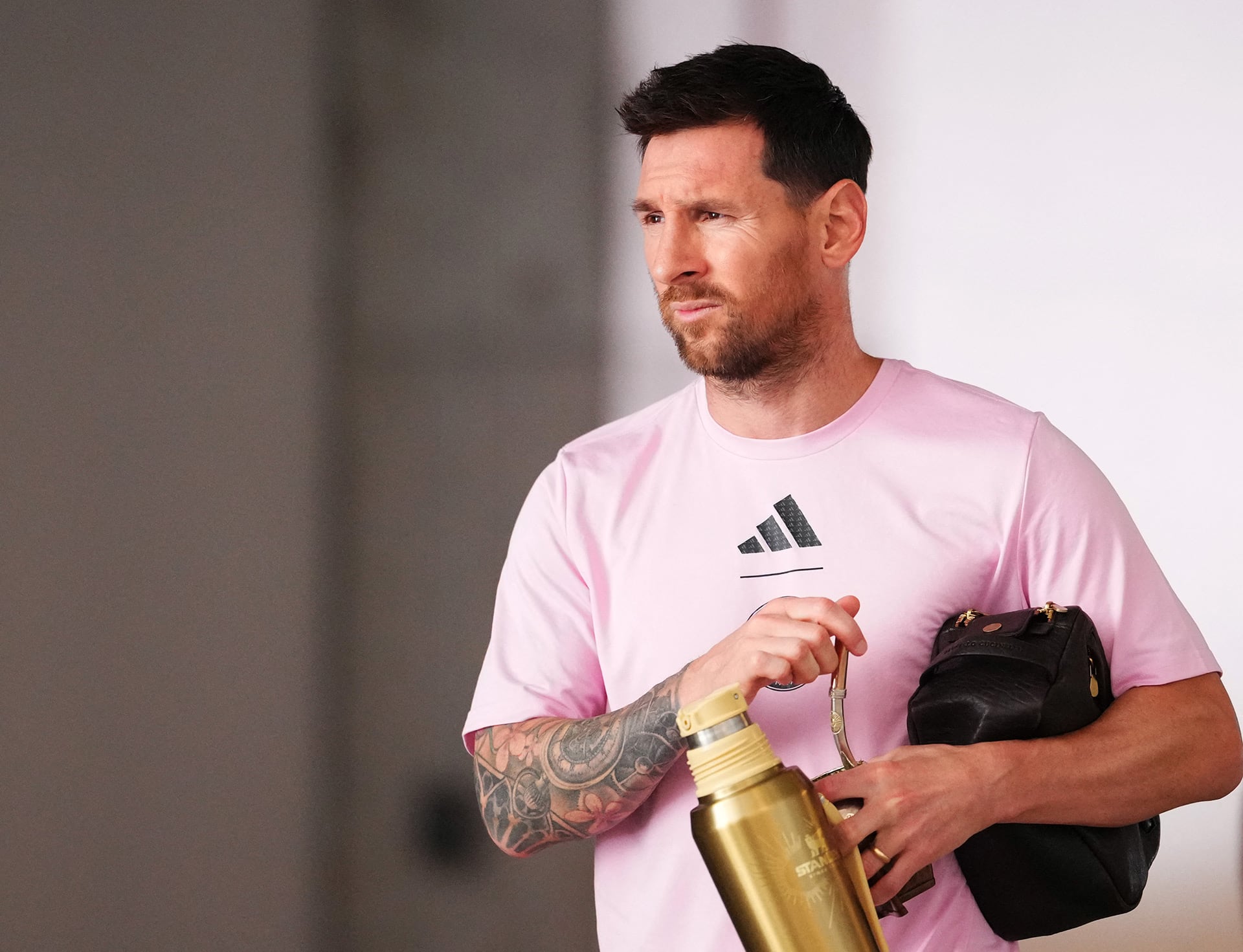 Messi volvió a jugar en Inter Miami, pero puso dudas a su continuidad como profesional (Rich Storry / GETTY IMAGES NORTH AMERICA / Getty Images via AFP)